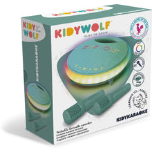 Cargar imagen en el visor de la galería, KIDYWOLF-KIDYKARAOKE-GR-Kit karaoke - Parlante con 2 micrófonos
