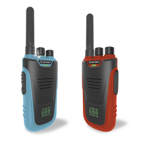 KIDYWOLF-KIDYTALK-BR-Walkie talkie - Azul y rojo