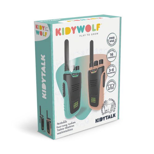 KIDYWOLF-KIDYTALK-CN-Walkie talkie - Cian