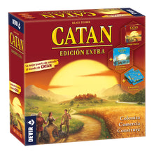 Cargar imagen en el visor de la galería, DEVIR-9624559-Juego de mesa - Catan Extra
