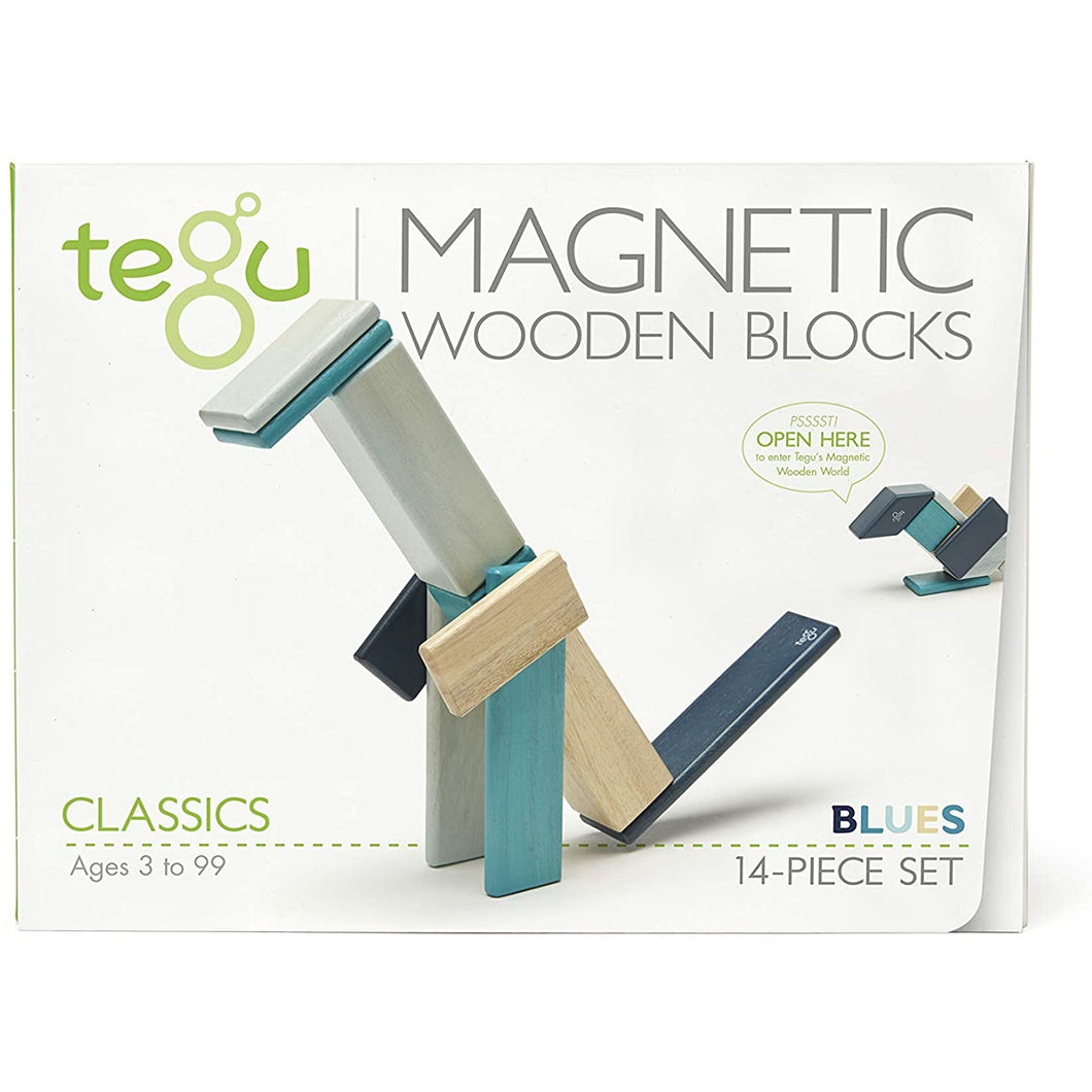 TEGU-14P-BLU-508T-14 bloques magnéticos - Azul