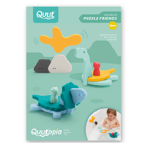 QUUT-172734-Puzzle de baño - Dinosaurios