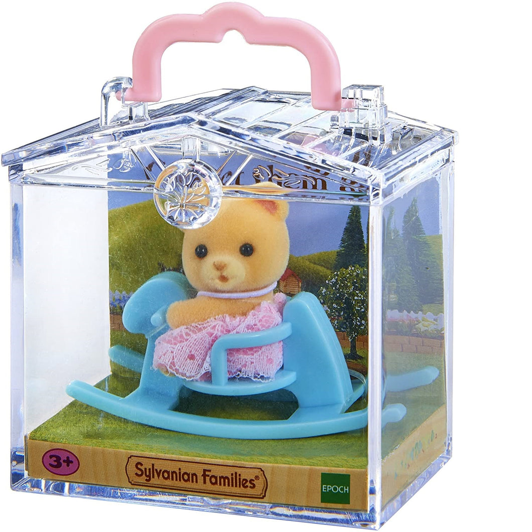 Sylvanian-5199-Oso bebé con mecedora