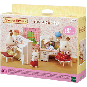 Sylvanian-5284-Set de piano y escritorio