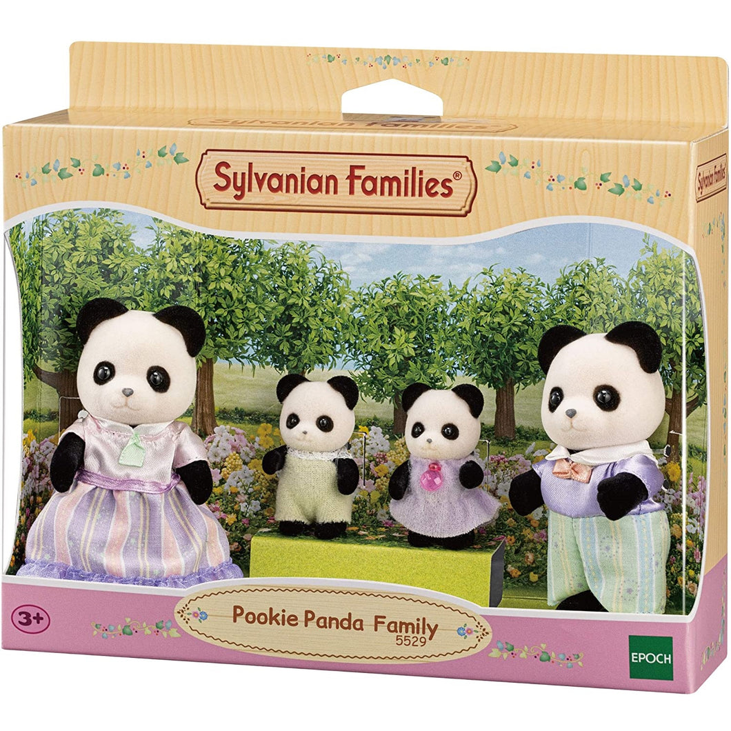 Sylvanian-5529-Familia Osos panda