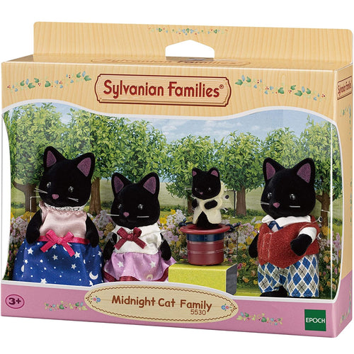 Sylvanian-5530-Familia Gatos Medianoche