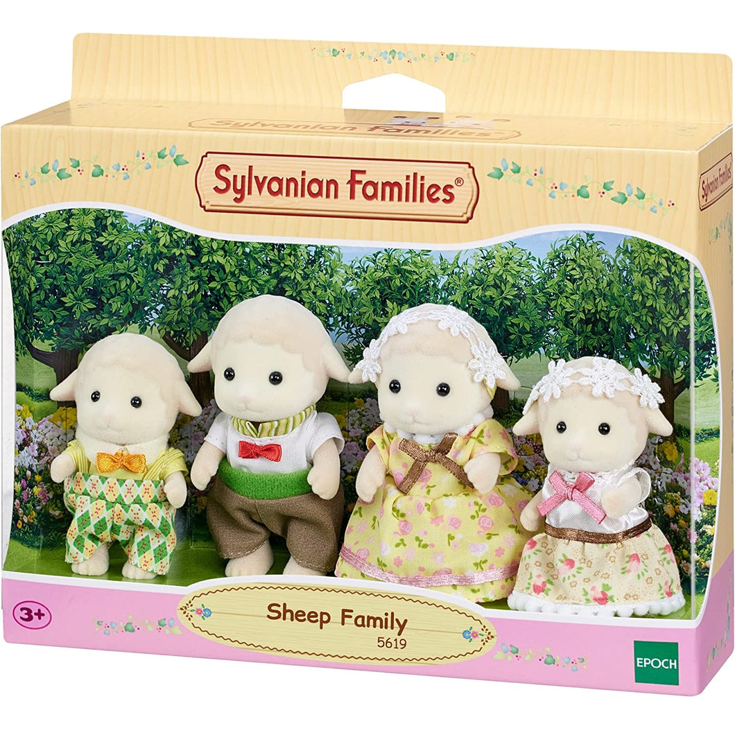 Sylvanian-5619-Familia Oveja