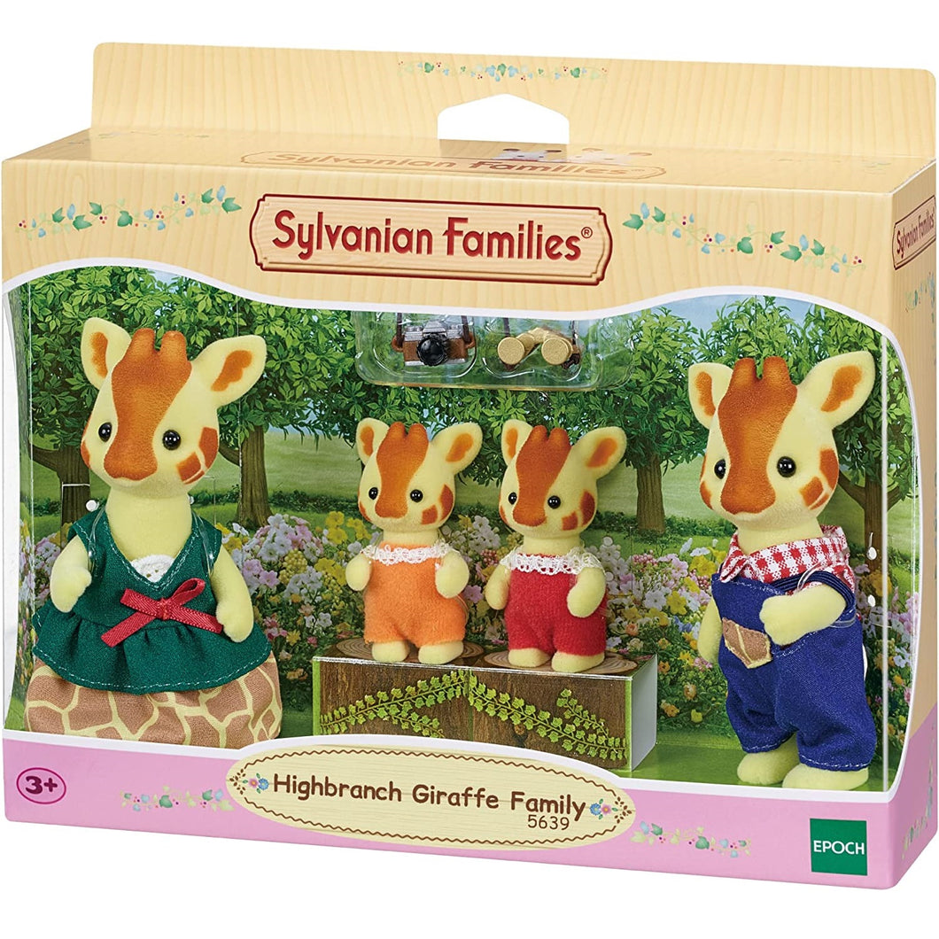 Sylvanian-5639-Familia Girafa