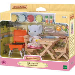 Sylvanian-5640-Set de barbacoa con Elefante