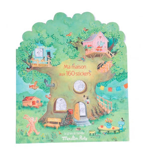 Moulin Roty-632626-Libro de stickers - La Grande Famille