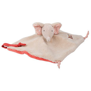 Moulin Roty-658019-Doudou con soporte para chupete - Elefante