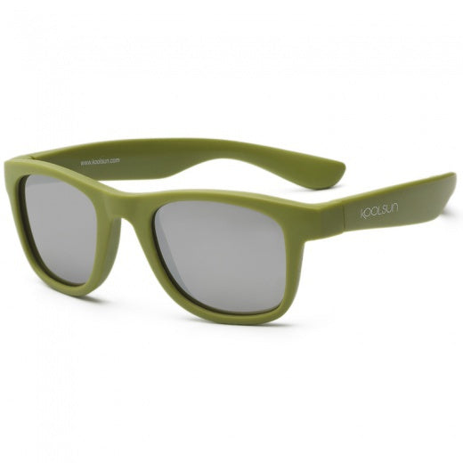 KOOLSUN-662187842752-Lentes de sol - Wave verde olivo (pequeño)