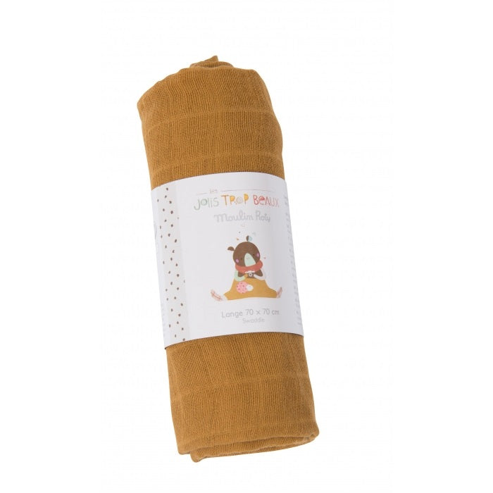 Moulin Roty-665292-Muselina ocre - Jolis Trop Beaux