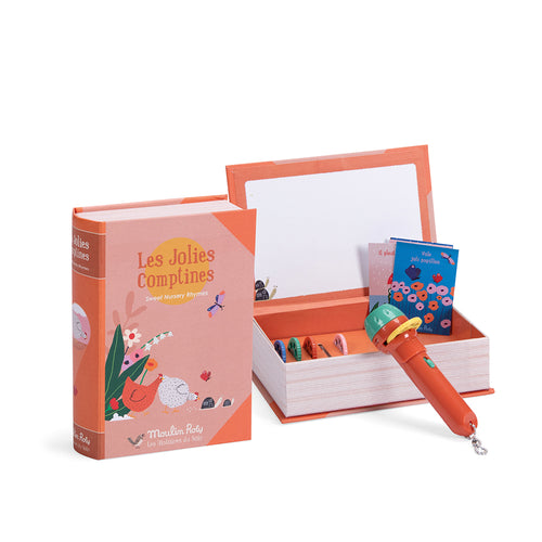 Moulin Roty-711175-Caja con linterna de historias - Complines