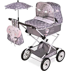 DeCuevas-82035-Carrito de muñeca plegable Cielo