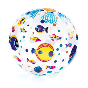 DJECO-DJ00170-Pelota inflable - Peces