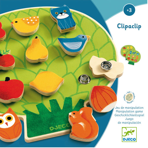 DJECO-DJ01662-Juego de manipulación - Clipaclip