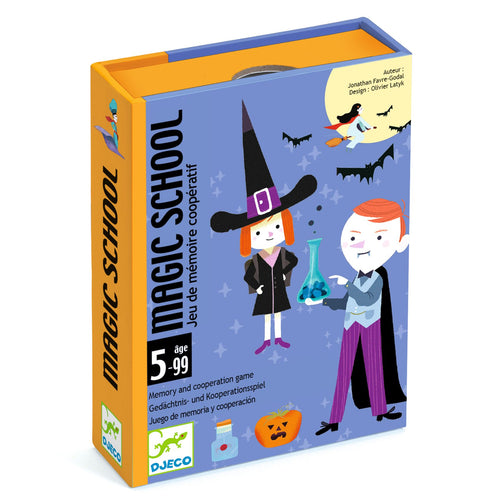 DJECO-DJ05144-Juego de memoria - Magic school