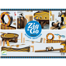 Cargar imagen en el visor de la galería, DJECO-DJ05643-Juego de acción y reacción - Zig &amp; Go - 45 pcs
