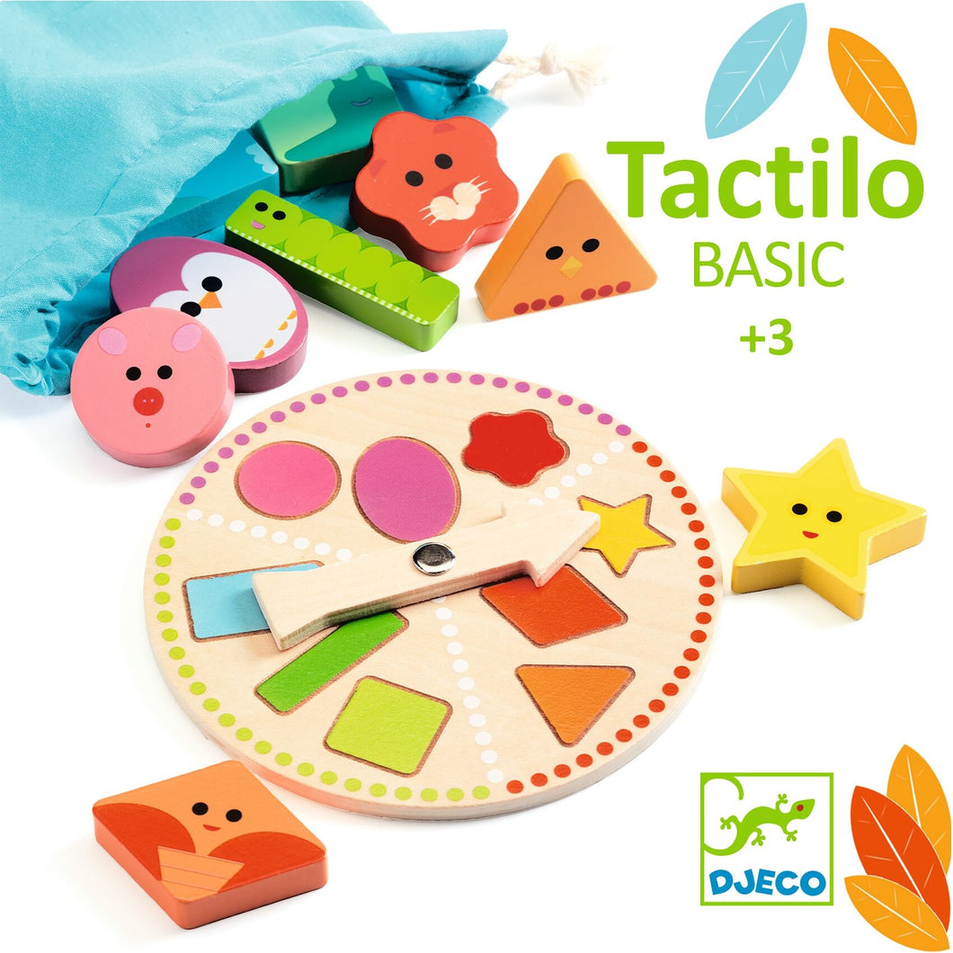 DJECO'DJ06214-Juego de reconocimiento táctil - TactiloBasic