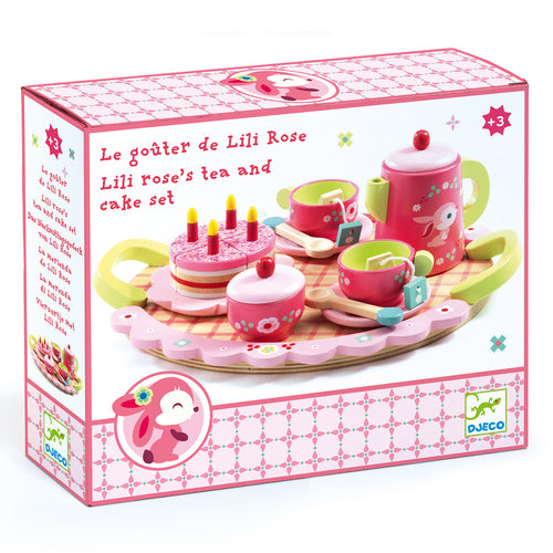 DJECO-DJ06639-Set de merienda - Lili rose's