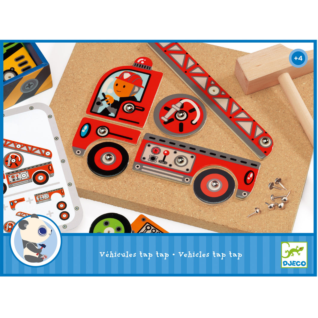 DJECO-DJ06641-Juego para armar - Vehículos Tap Tap
