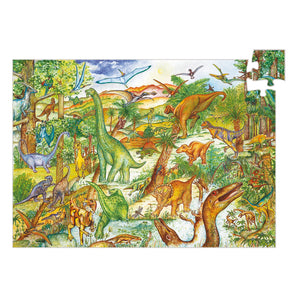 DJECO-DJ07424-Rompecabezas - Dinosaurios