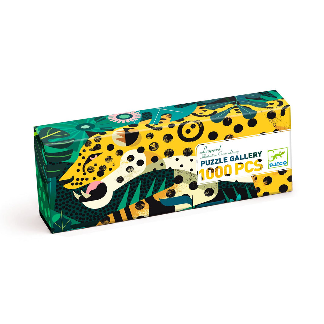 DJECO-DJ07645-Rompecabezas - Leopardo