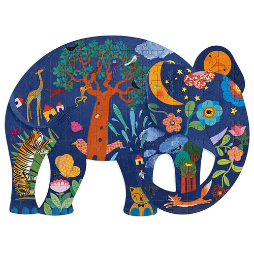 DJECO-DJ07652-Rompecabezas - Elefante