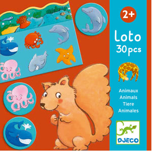 DJECO-DJ08120-Lotería - Animales