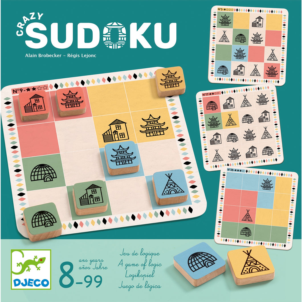 DJECO-DJ08488-Juego - Sudoku loco