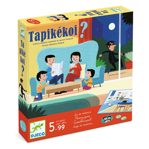 DJECO-DJ08542-Juego de memoria - Tapikékoi
