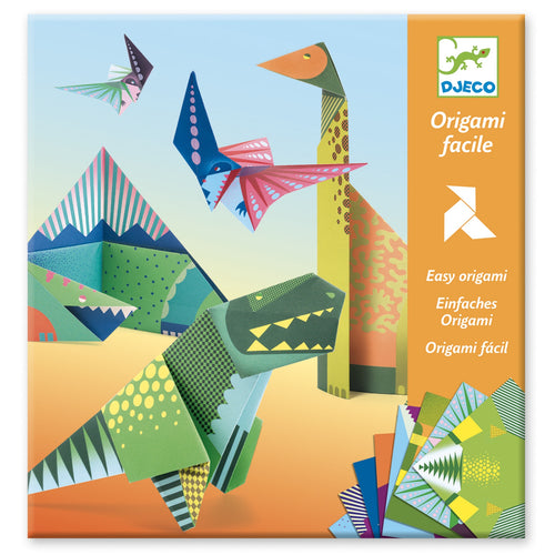 DJECO-DJ08758-Origami - Dinosaurios