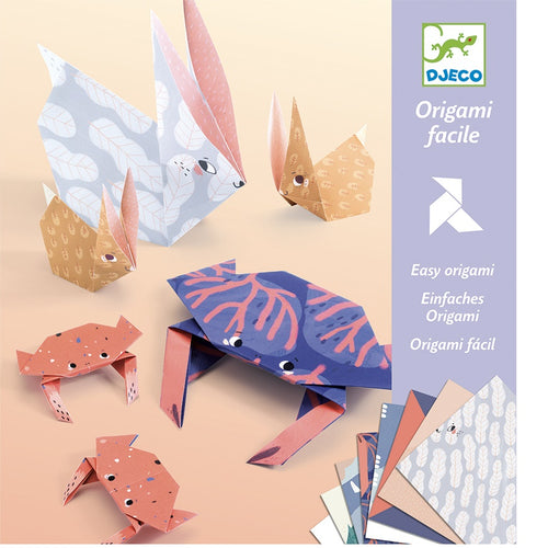 DJECO-DJ08759-Origami - Familia animal
