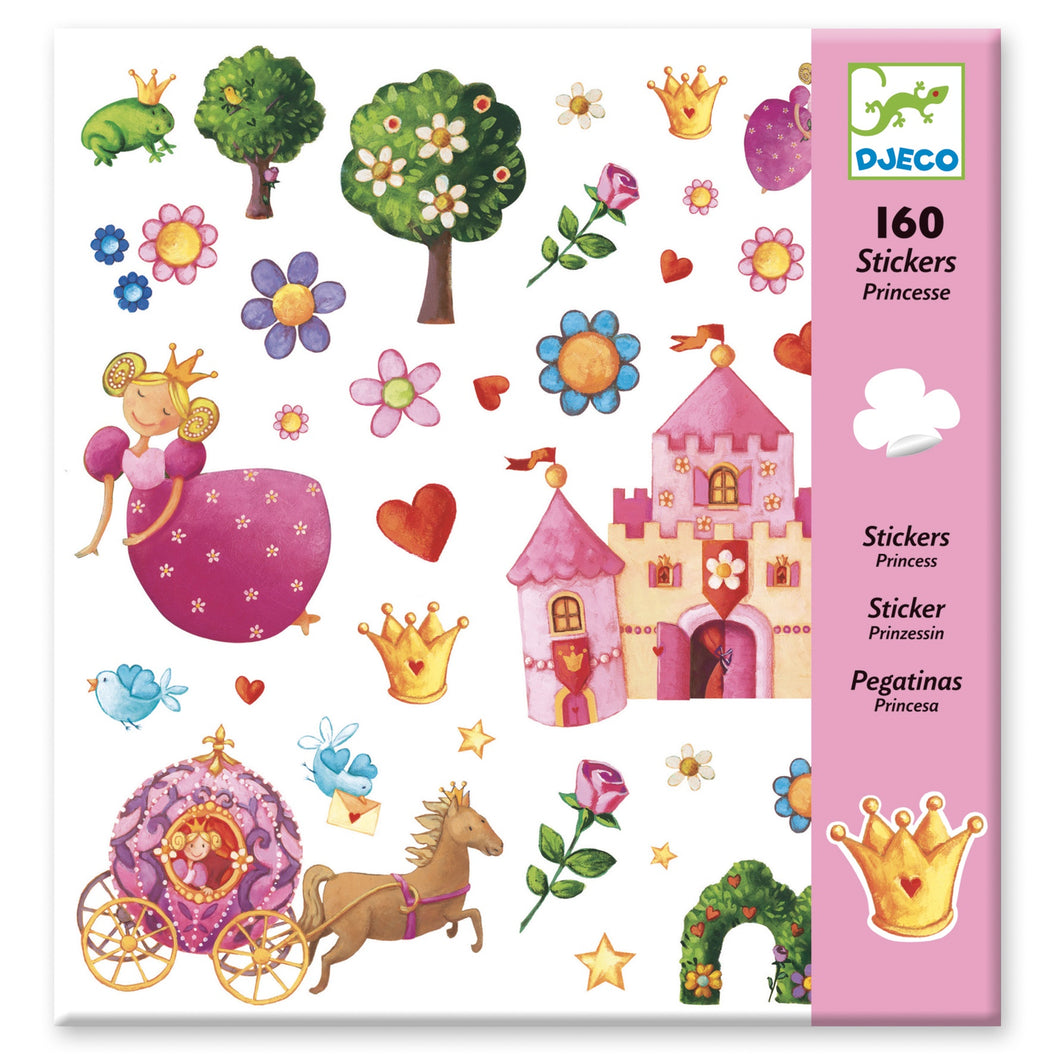 DJECO-DJ08830-Stickers- Princesa Margarita