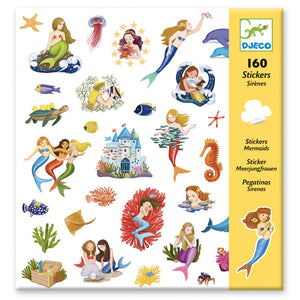 DJECO-DJ08885-Stickers - Sirenas