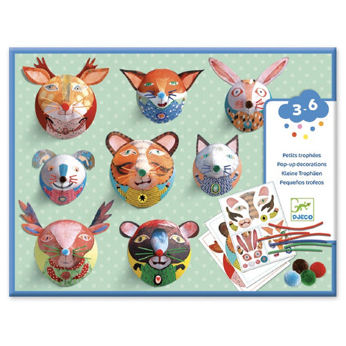 DJECO-DJ08944-Kit de decoración - Pequeños trofeos