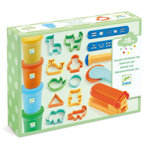 DJECO-DJ09020-Kit de plastilina - Todo para comenzar