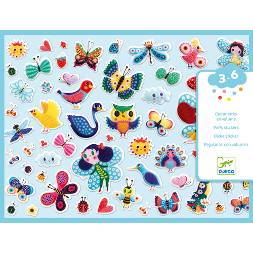 DJ09083-Stickers con relieve - Pequeñas alas