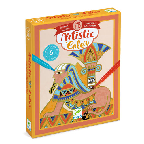 DJECO-DJO9476-Kit para colorear - Egipto