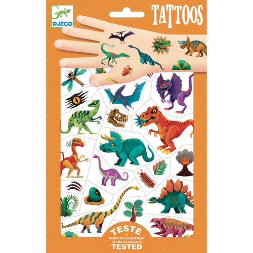DJECO-DJ09598-Tatuajes - Dino club