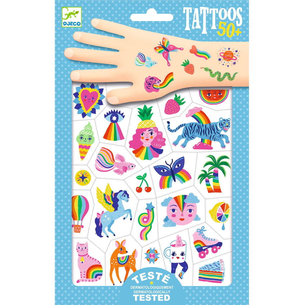 DJECO-DJ09617-Tatuajes - Arcoiris