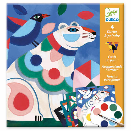 DJECO - DJ09658 - Hojas para pintar - Bestias imaginarias