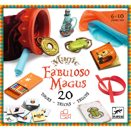 DJECO-DJ09962-Juego de magia - 20 trucos