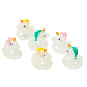 Sunnylife-S22SQUUN-Juegos de goma para baño - Unicornios