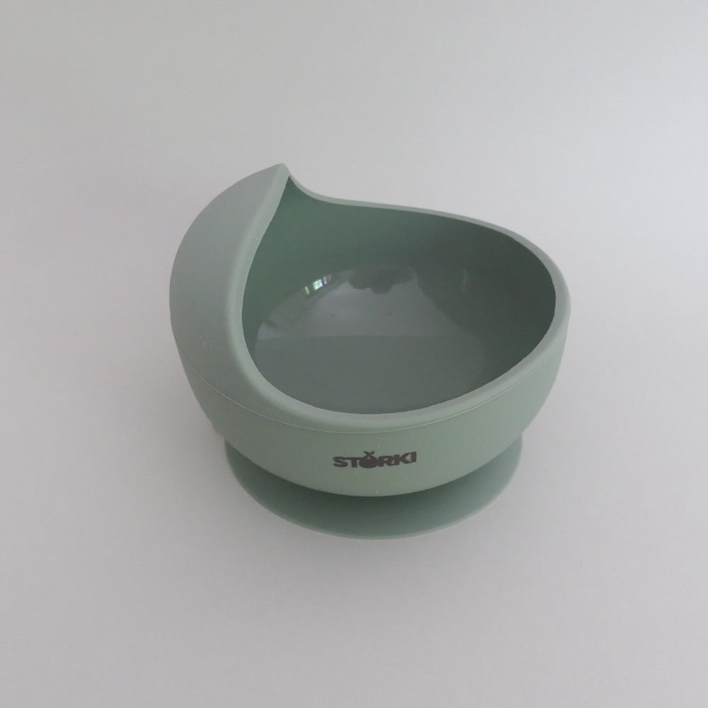 Storki-SFSBO01-3-Bowl con ventosa - Verde