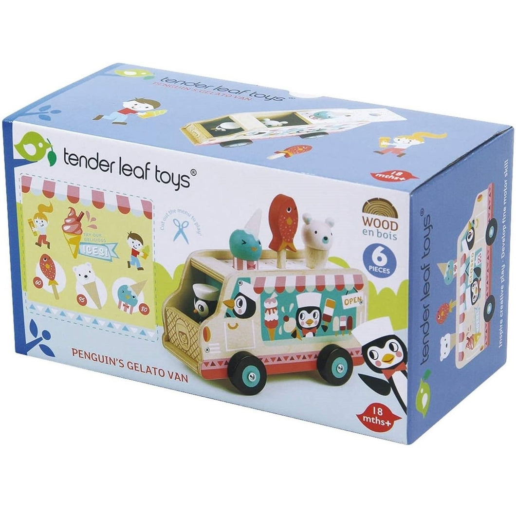 TenderLeaf-TL8235-Camioneta de helados - Pingüinos