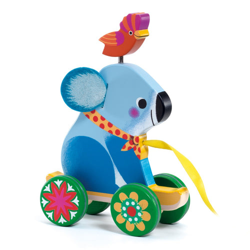 DJECO-DJ06445-Juego de arrastre - Otto