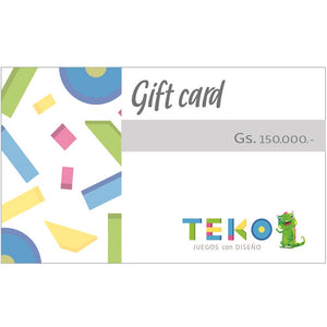 TEKO - Tarjeta de regalo - Vale