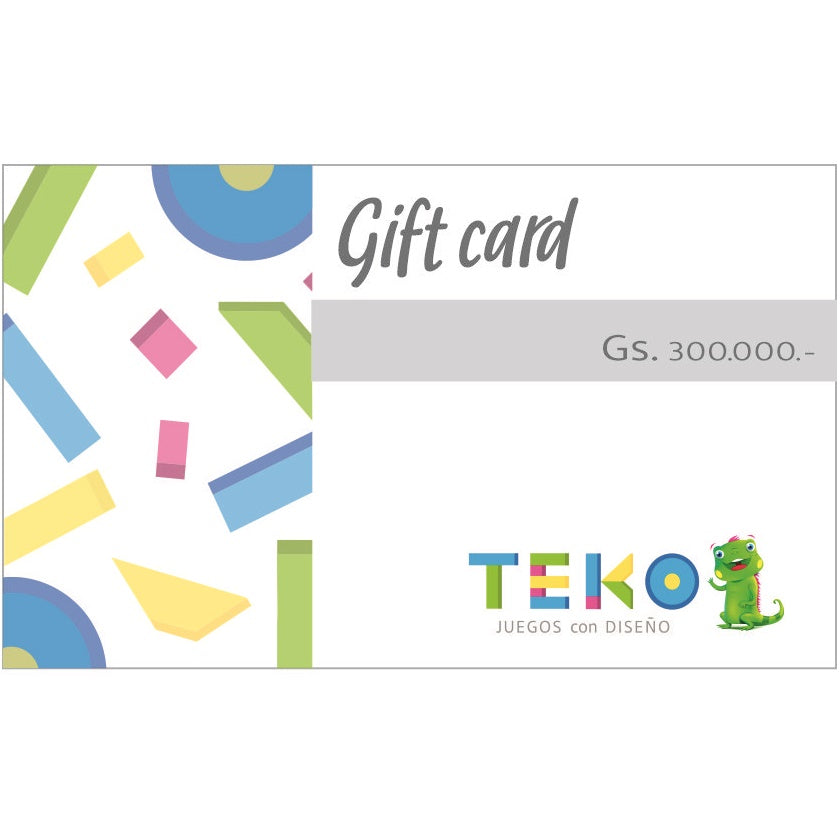 Tarjeta de Regalo Gs 300.000